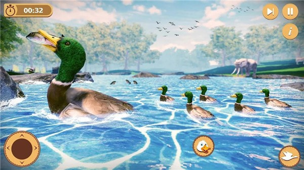 鸭子家庭生活模拟器3D游戏截图