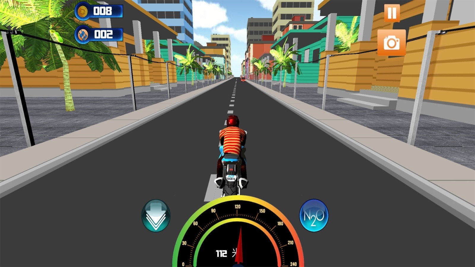 真实公路摩托车3D V1.0 安卓版