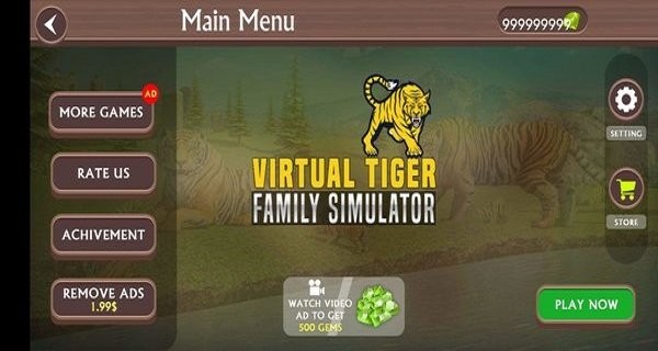 老虎家庭模拟器游戏 V2.8 安卓版