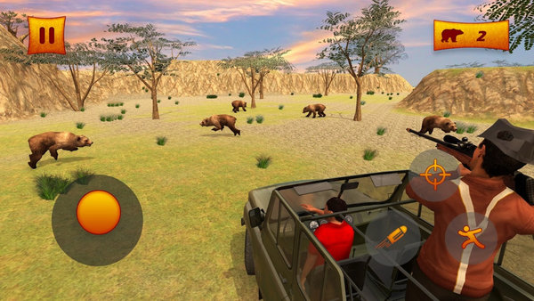 丛林动物狙击手射击游戏 V1.0 安卓版