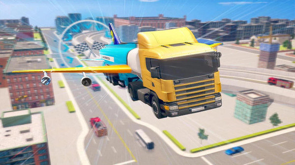 飞行卡车运输模拟器手机版游戏截图