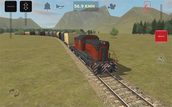 火车和铁路货场模拟器内置菜单游戏截图
