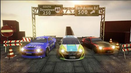 极限跑车特技3D游戏截图
