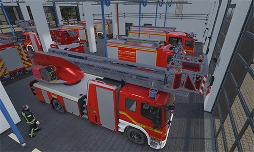 城市消防车救援模拟游戏截图