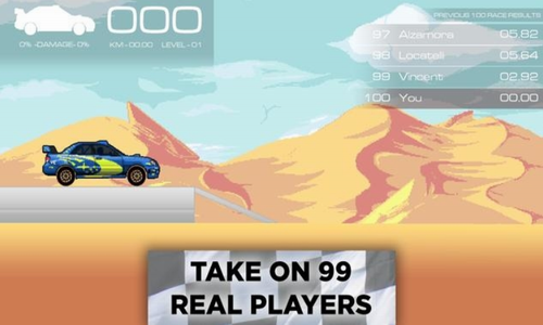 像素拉力赛车手机版游戏截图