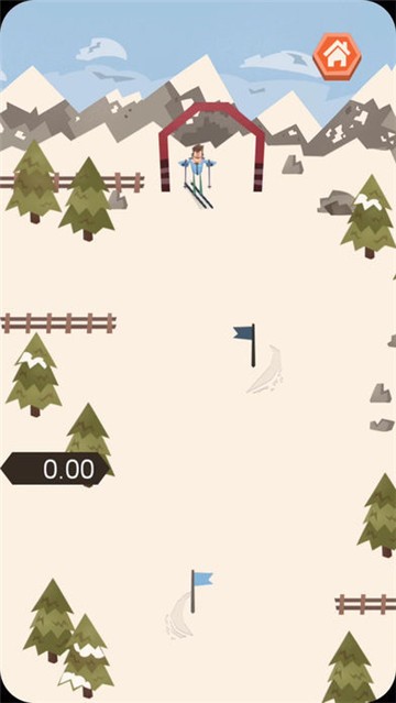 滑雪下山最新版游戏截图