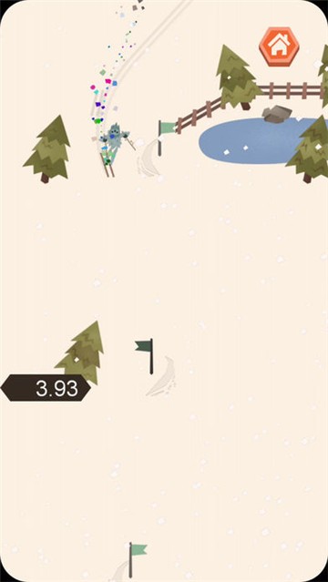 滑雪下山手机版