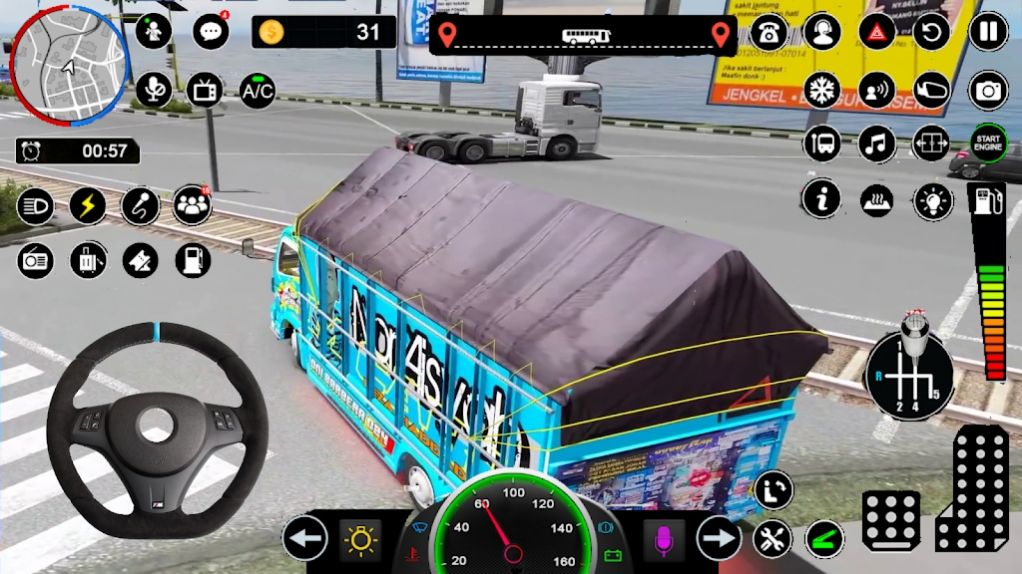 巴苏里卡车模拟器安卓汉化版