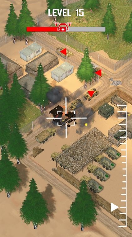 军用无人机袭击游戏截图