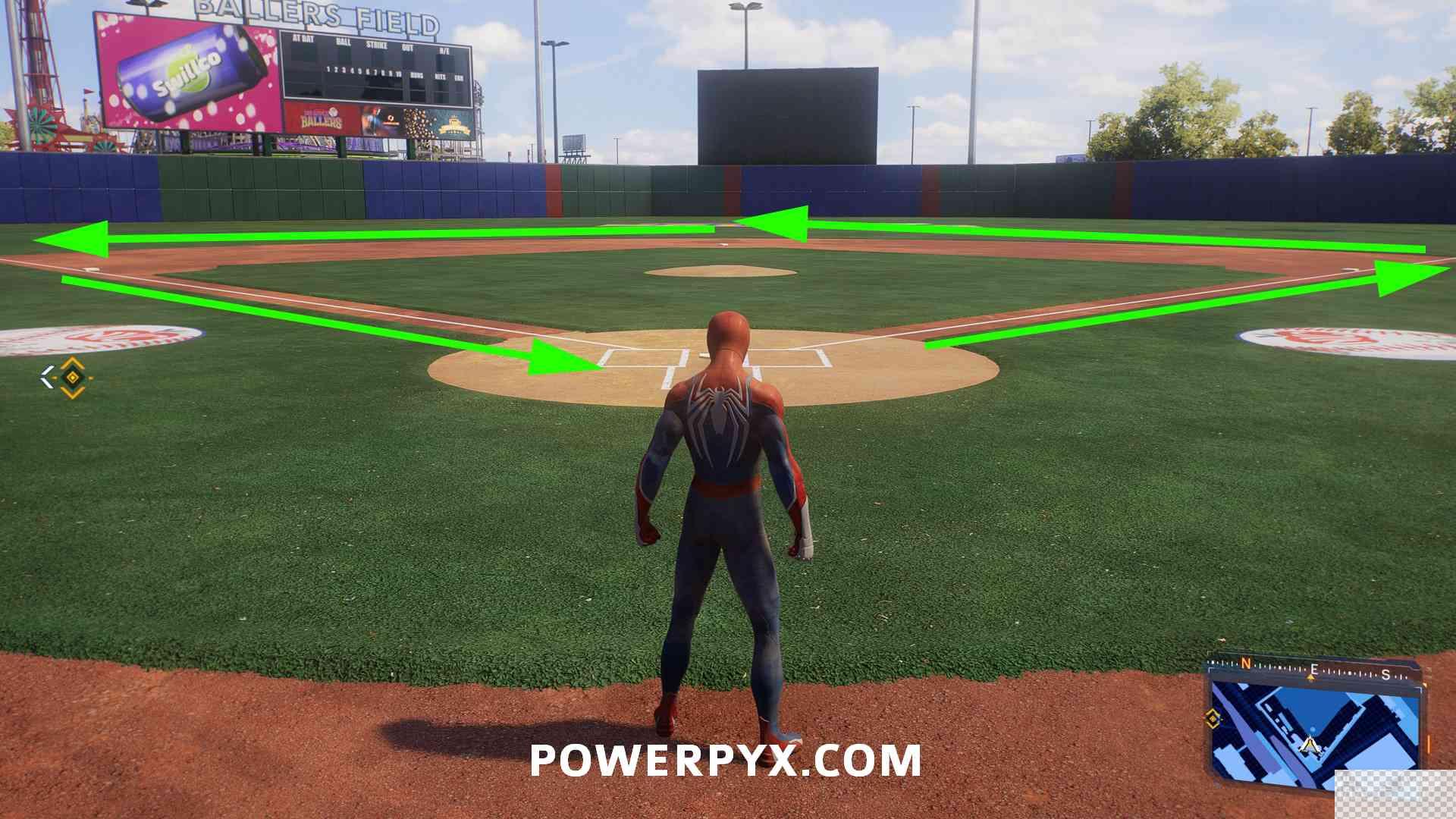 漫威蜘蛛侠2纽约大棒球场位置一览图3