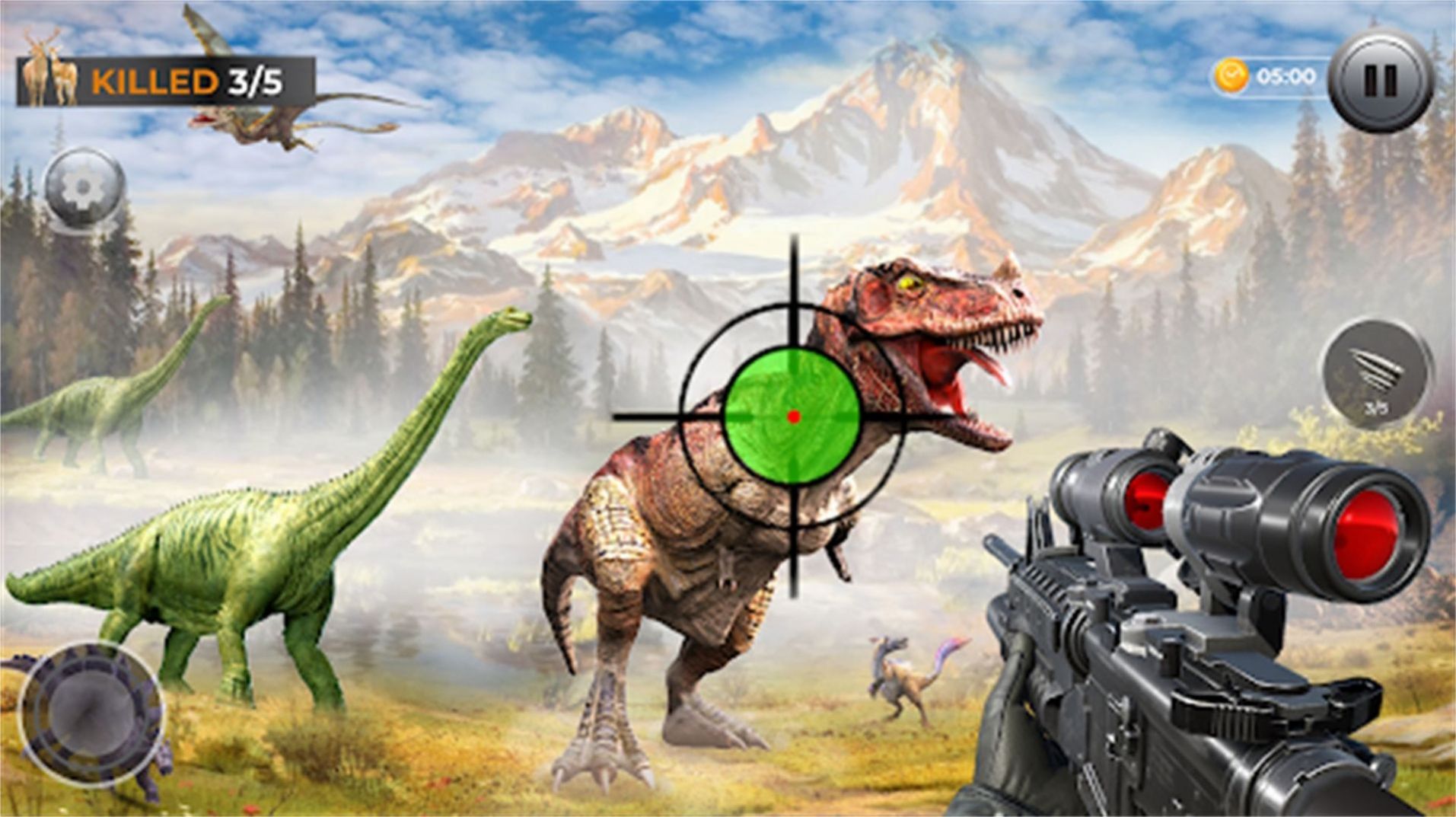 恐龙机械射击游戏截图