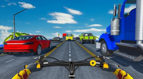 疯狂的交通自行车骑士3D安卓版图2