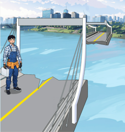 脑力侦探修复断桥怎么过关 修复断桥帮工程师修复桥梁通关攻略图1