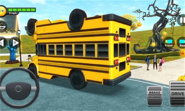 学校巴士驾驶模拟器最新版图2