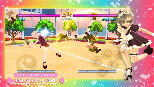 高中女生战斗模拟器中文版完整版