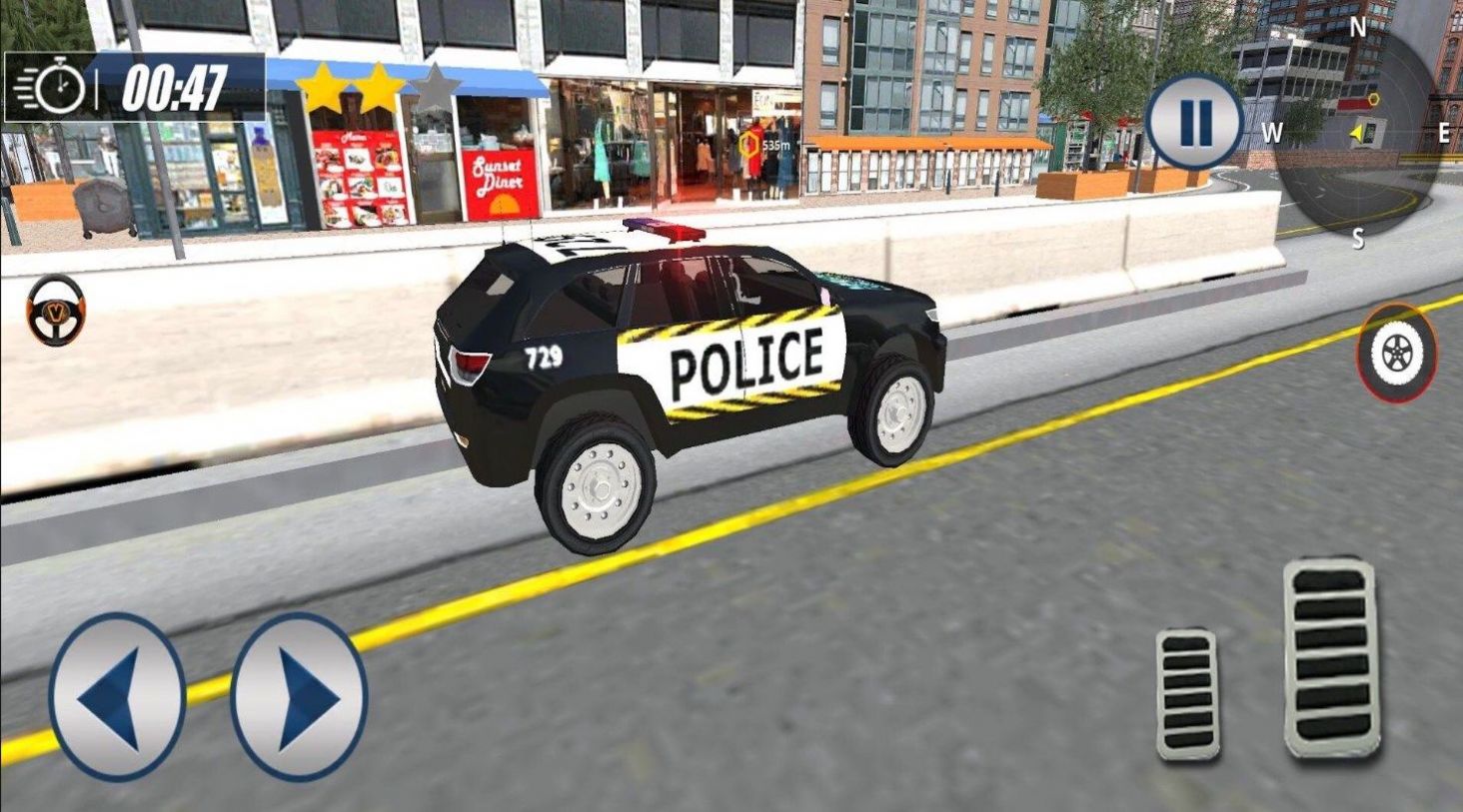 警车极限驾驶安卓版图1